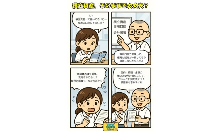 企業主導型保育事業・専門的財務監査の解説・積立資産について