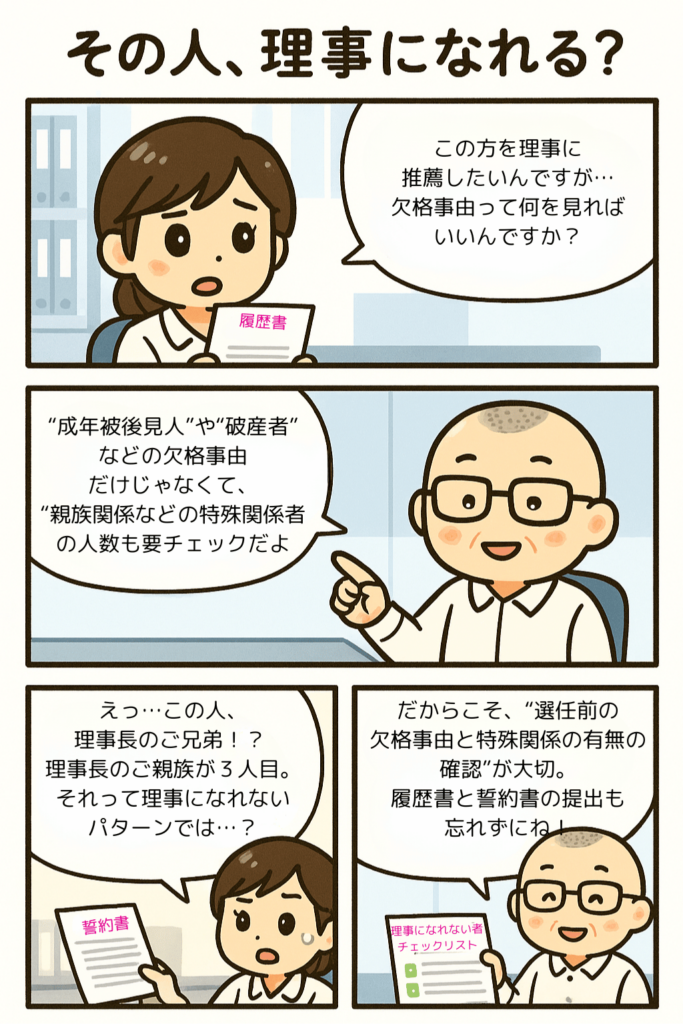 理事の欠格事由