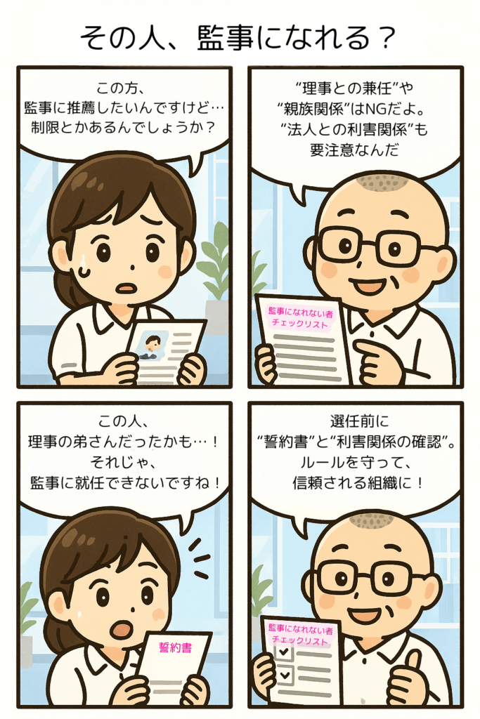 監事の欠格事由