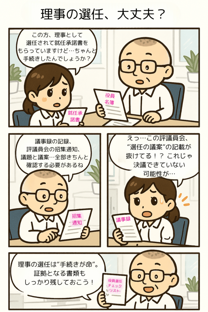理事の選任