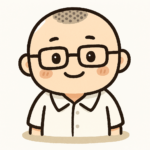 ４コマ漫画キャラクター　にしのたかし　公認会計士・税理士
