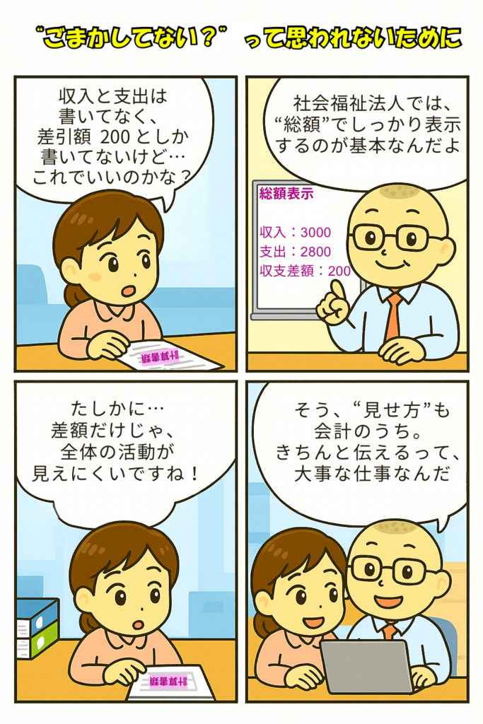 総額主義の原則・総額表示