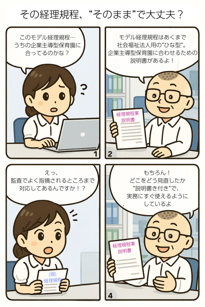 企業主導型保育事業 経理規程