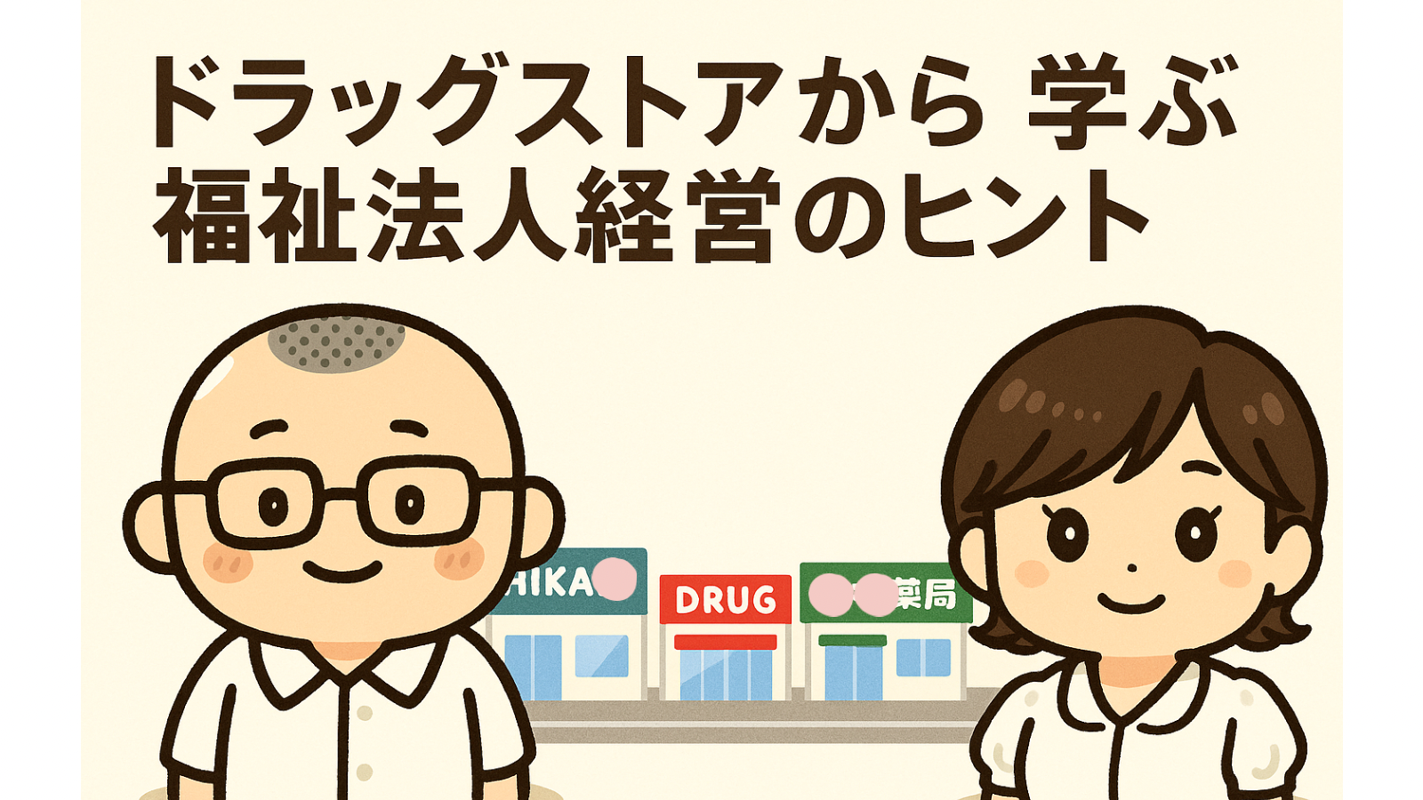 ドラッグストアから社会福祉法人の経営を学ぶヒント