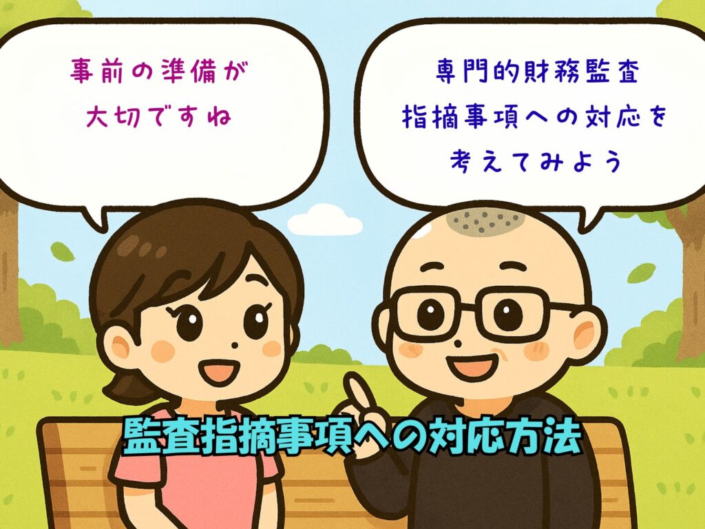 専門的財務監査の指摘事項への対応を考える令和6年度