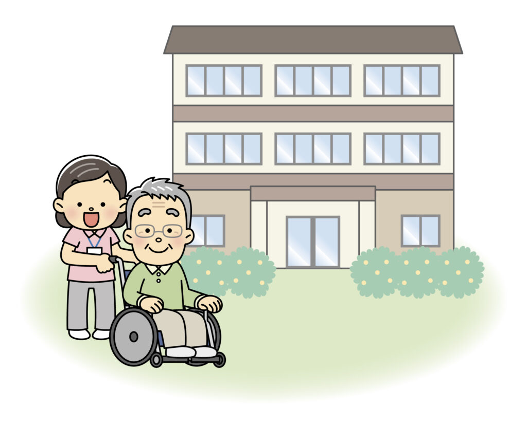 有料老人ホームの全体像のイメージ図