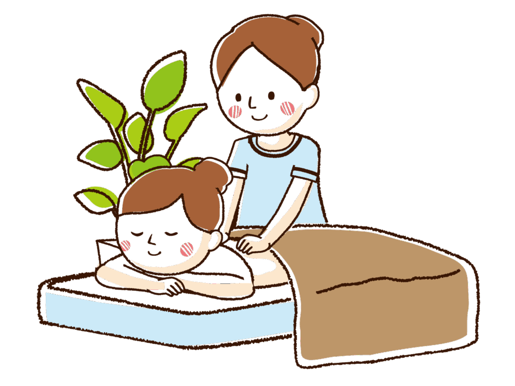 エステサロンでの五感の調和の取組みのイメージ図